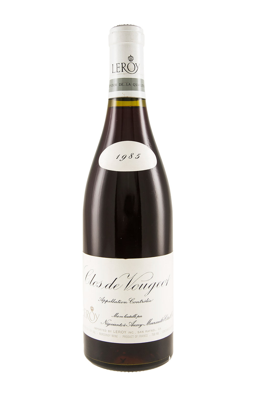 Clos Vougeot Maison Leroy 1985