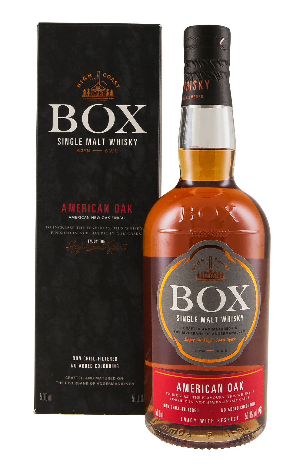 Box American Oak