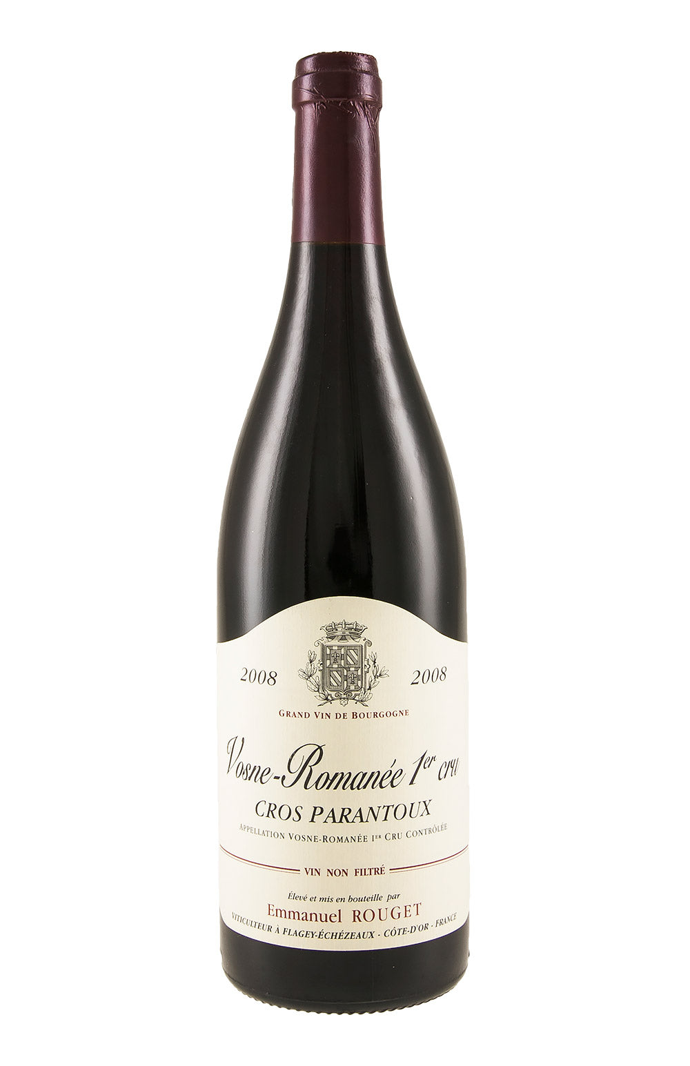 Vosne Romanee Cros Parantoux Emmanuel Rouget 2008