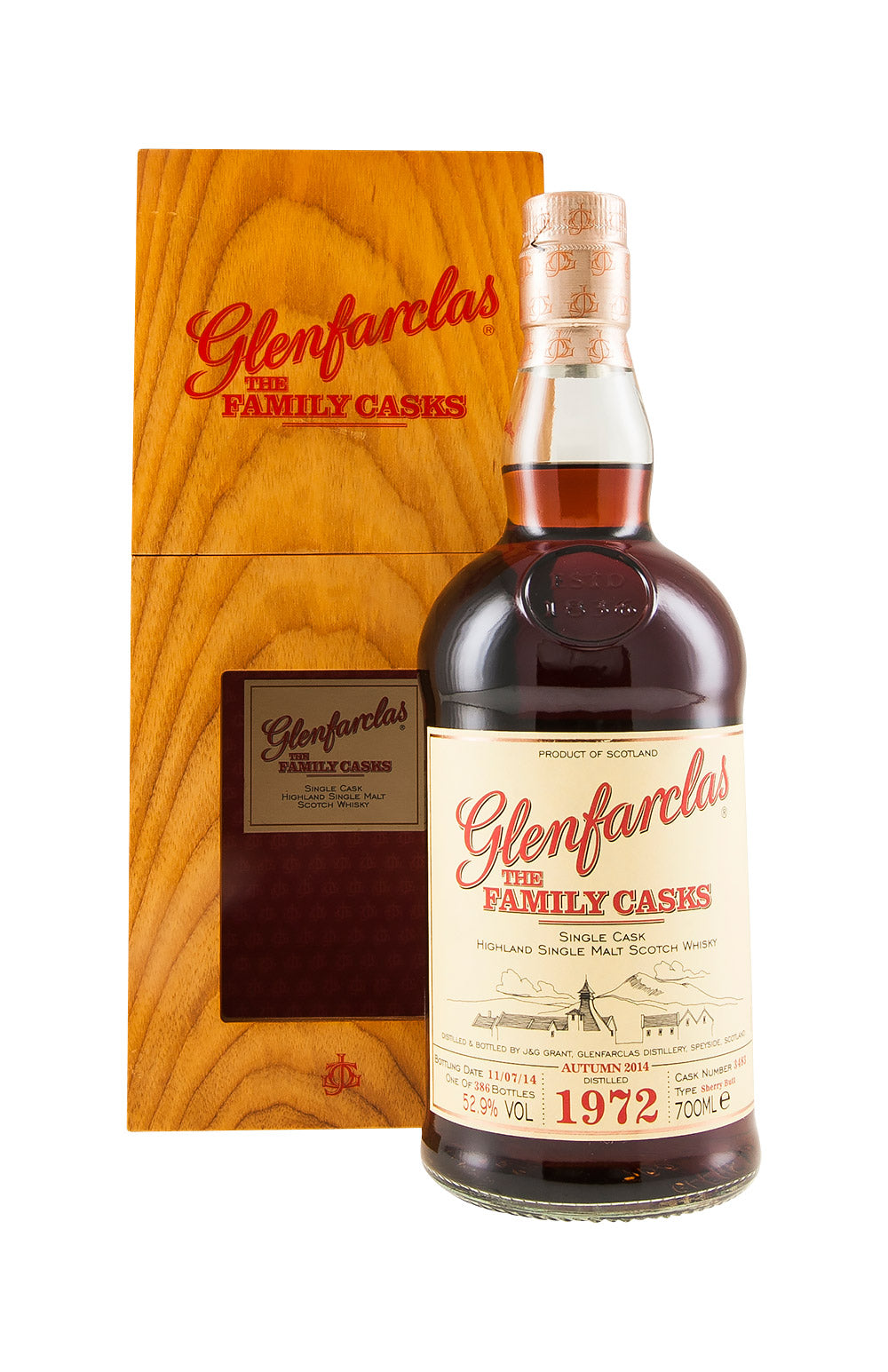 Glenfarclas Family Cask 3483 1972