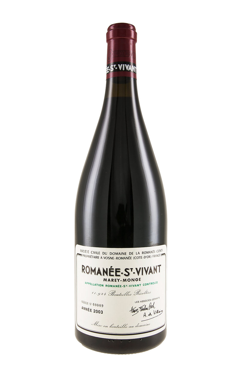 Romanee St Vivant DRC Magnum 2003