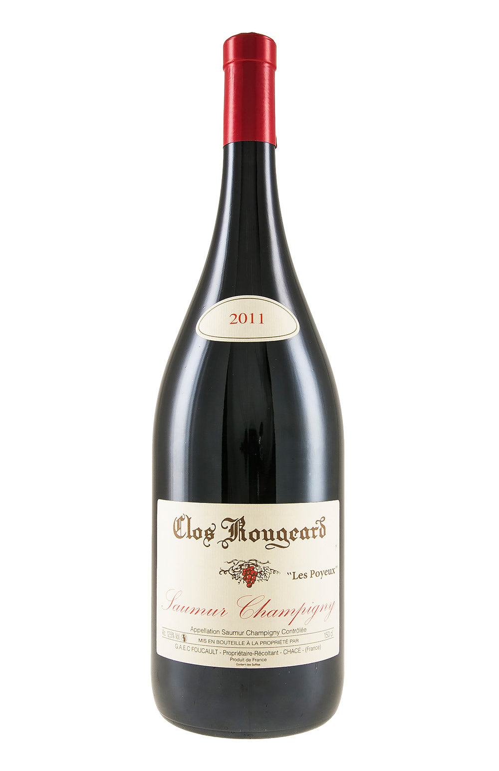 Saumur Champigny Les Poyeux Clos Rougeard Magnum 2011