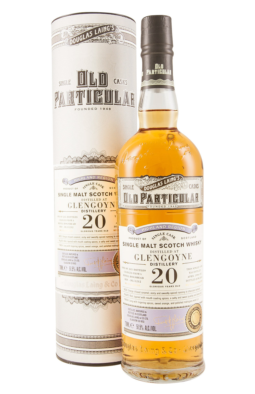 Glengoyne 20 Year Old Old Particular 1996