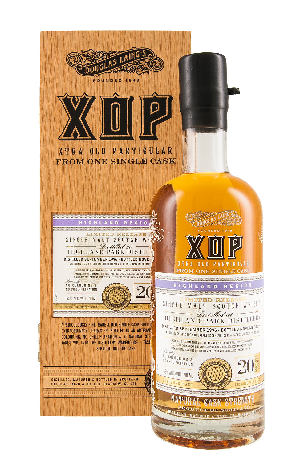 Highland Park 20 Year Old Xtra Old Particular 1996