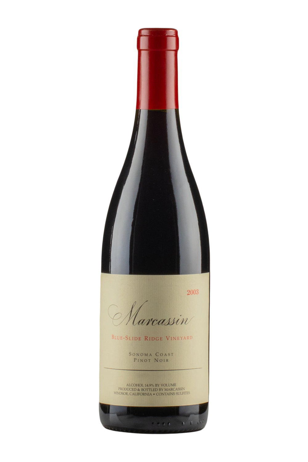 Marcassin Blue Slide Ridge Pinot Noir 2003
