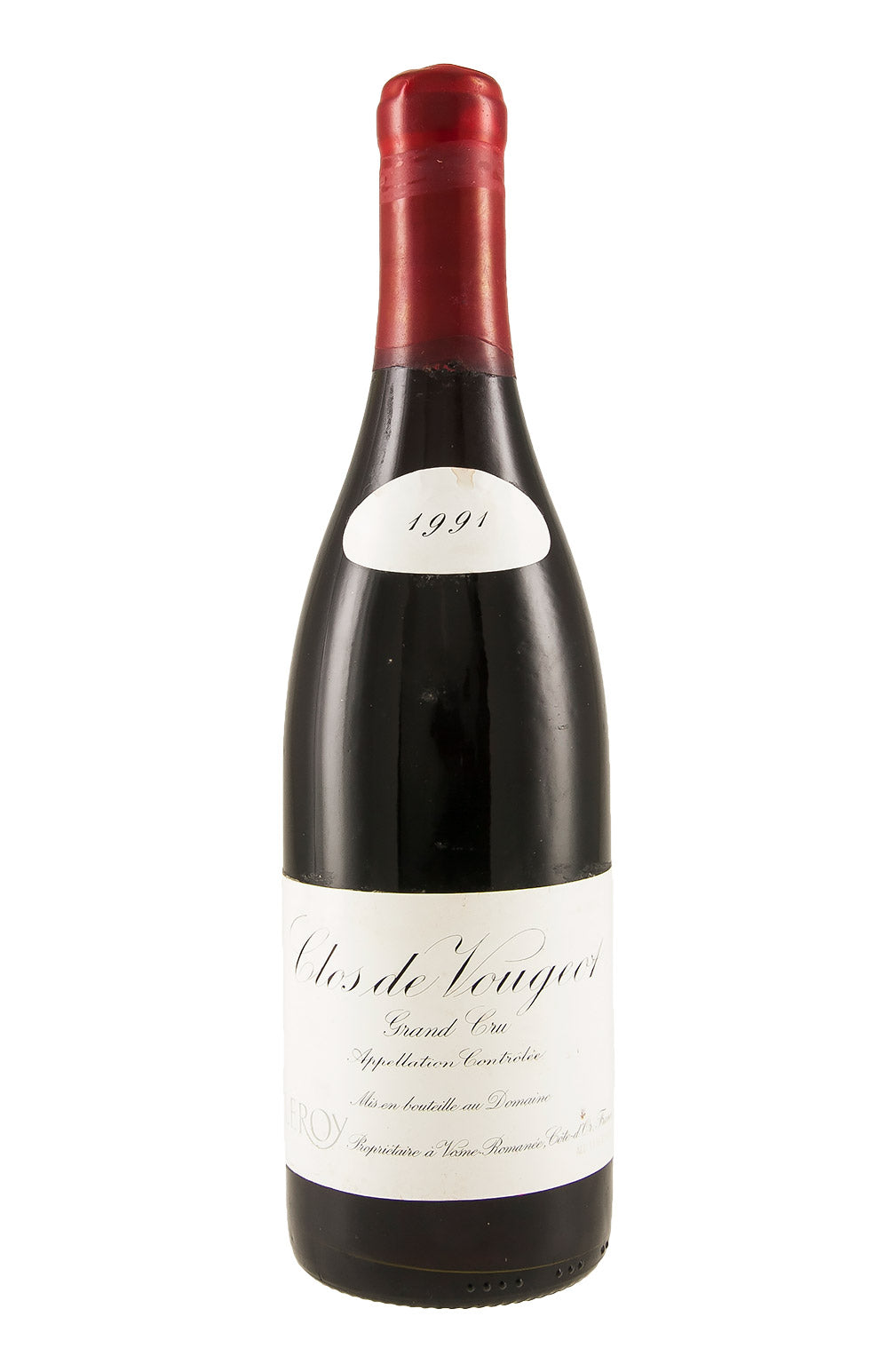 Clos de Vougeot Domaine Leroy 1991
