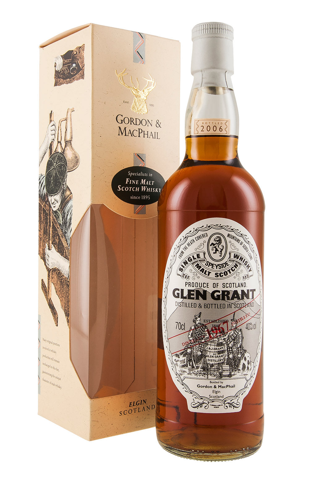 Glen Grant 39 Year Old Gordon and MacPhail (Bottled 2006) 1967