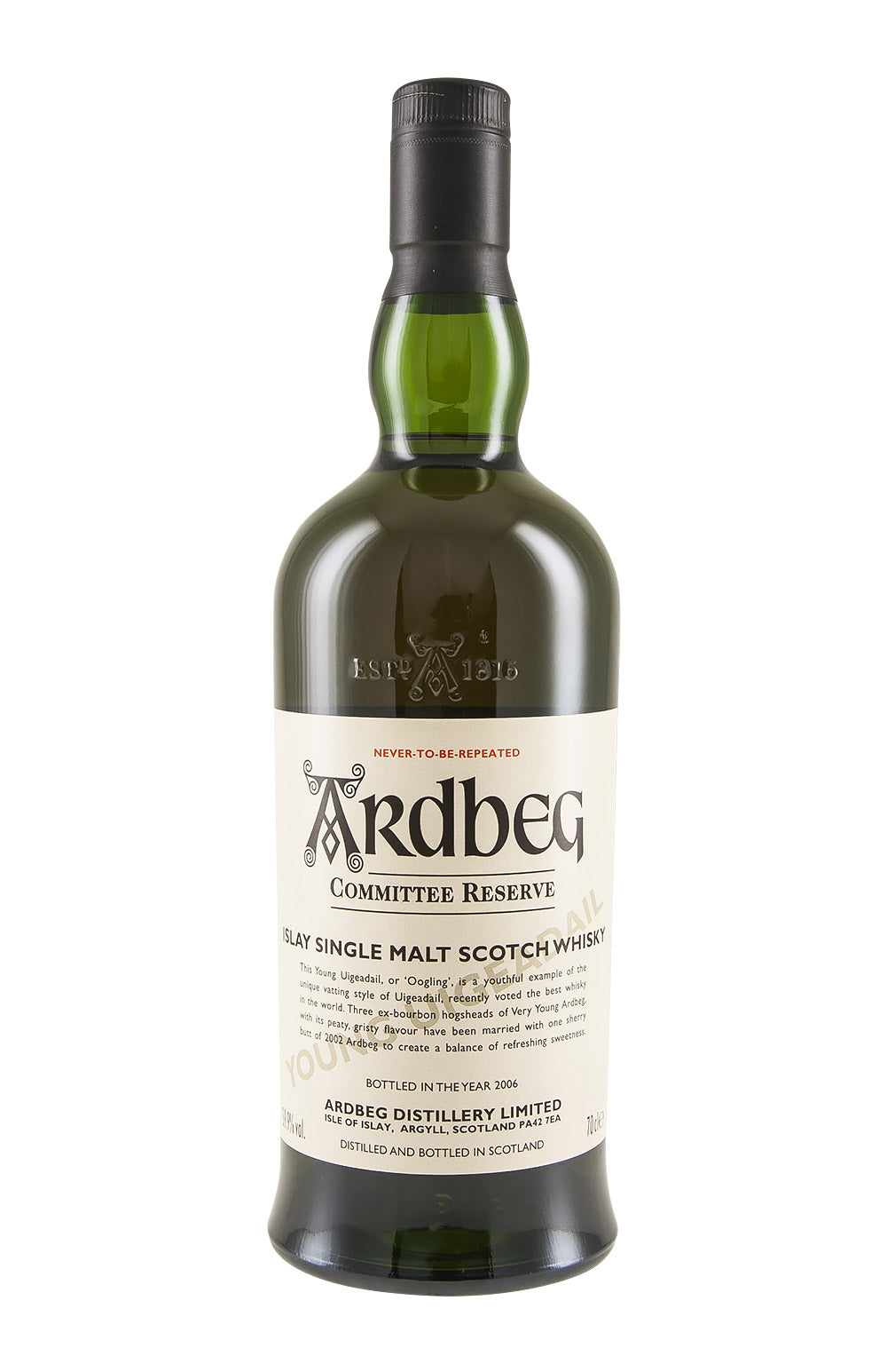 Ardbeg Young Uigeadail Committee Reserve Oogling