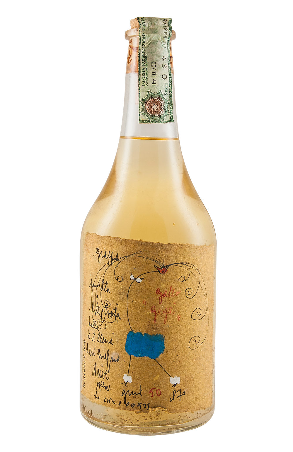 Romano Levi Ostrich Label Grappa 50% 2004
