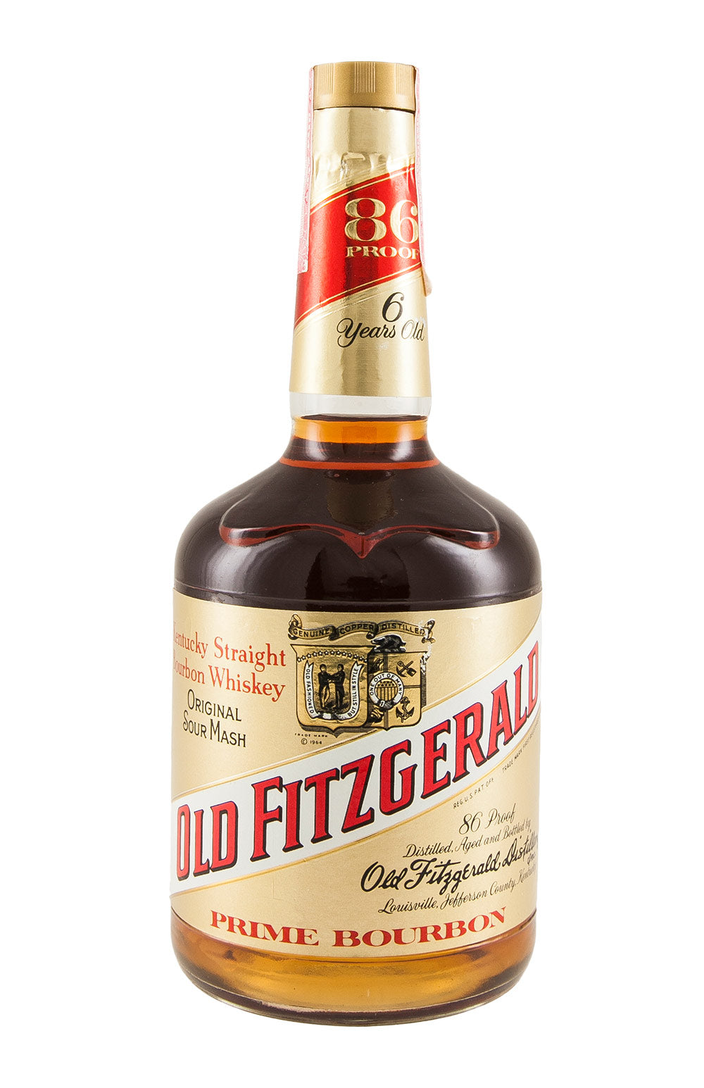 Old Fitzgerald 6 Year Old Prime Bourbon c. 1970s