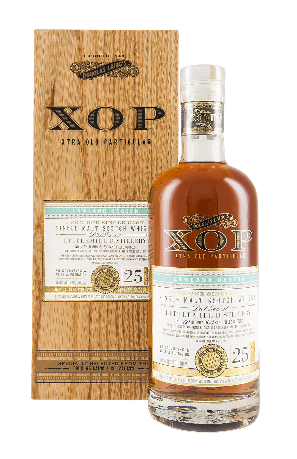 Littlemill 25 Year Old Xtra Old Particular 1991