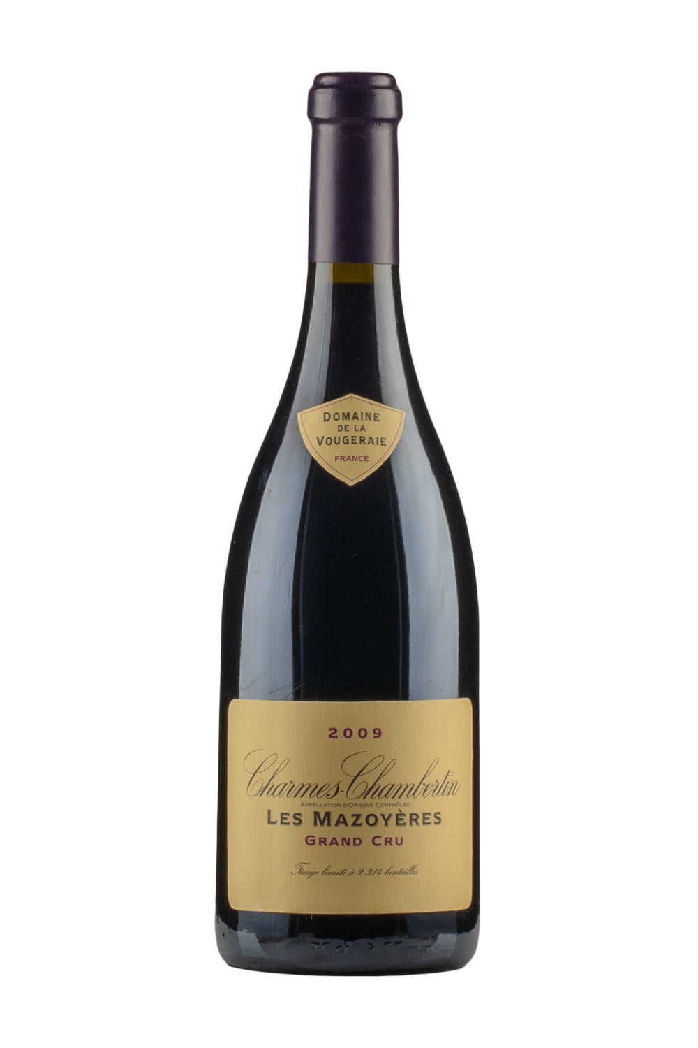 Charmes Chambertin Les Mazoyeres Vougeraie 2009