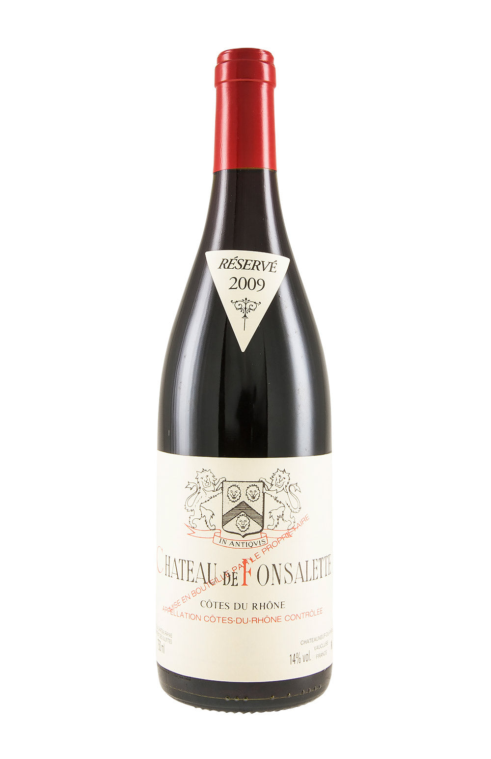 Cotes du Rhone Chateau de Fonsalette 2009