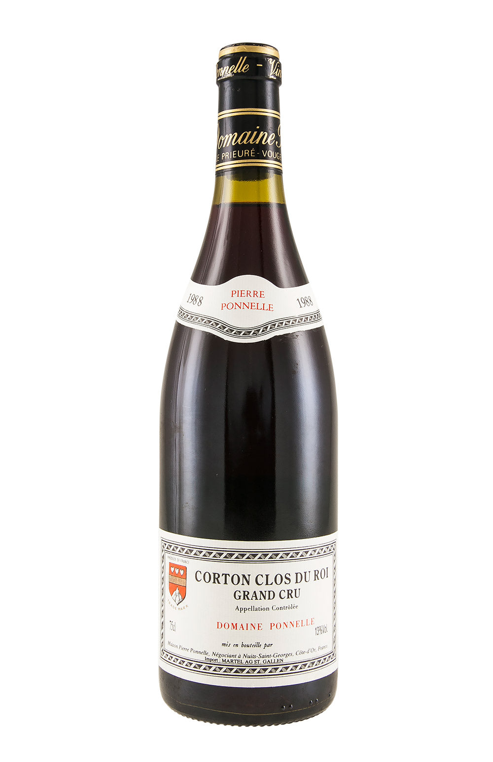 Corton Clos du Roi Pierre Ponnelle 1988