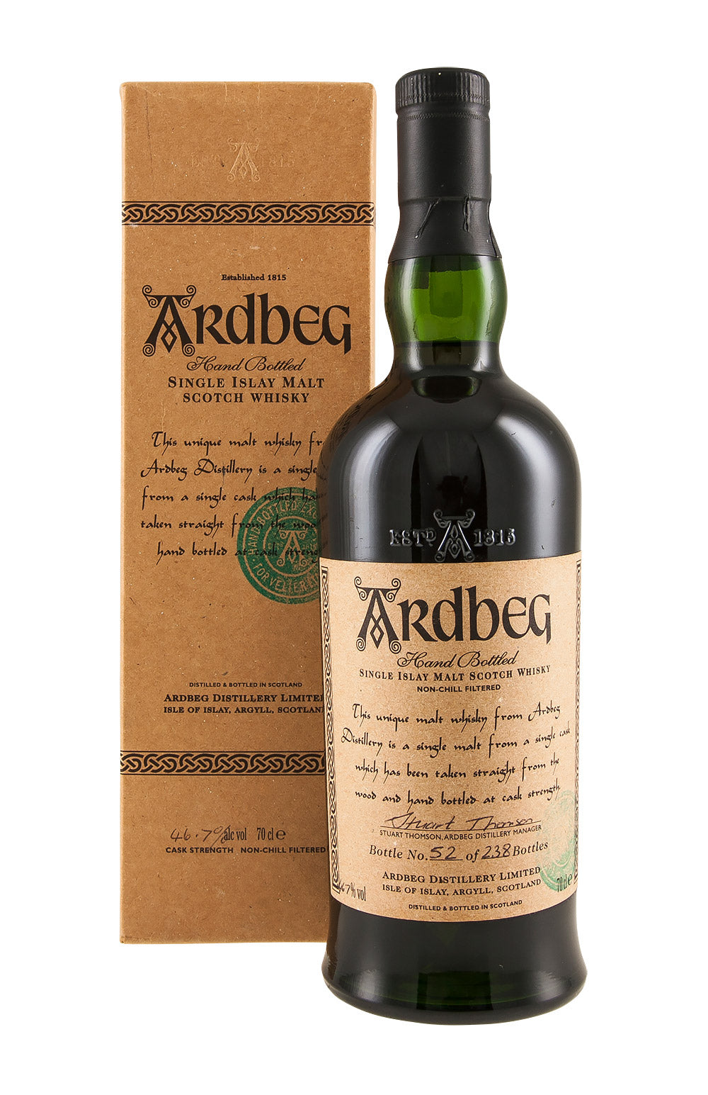 Ardbeg Cask 4718 Committee Release 1975