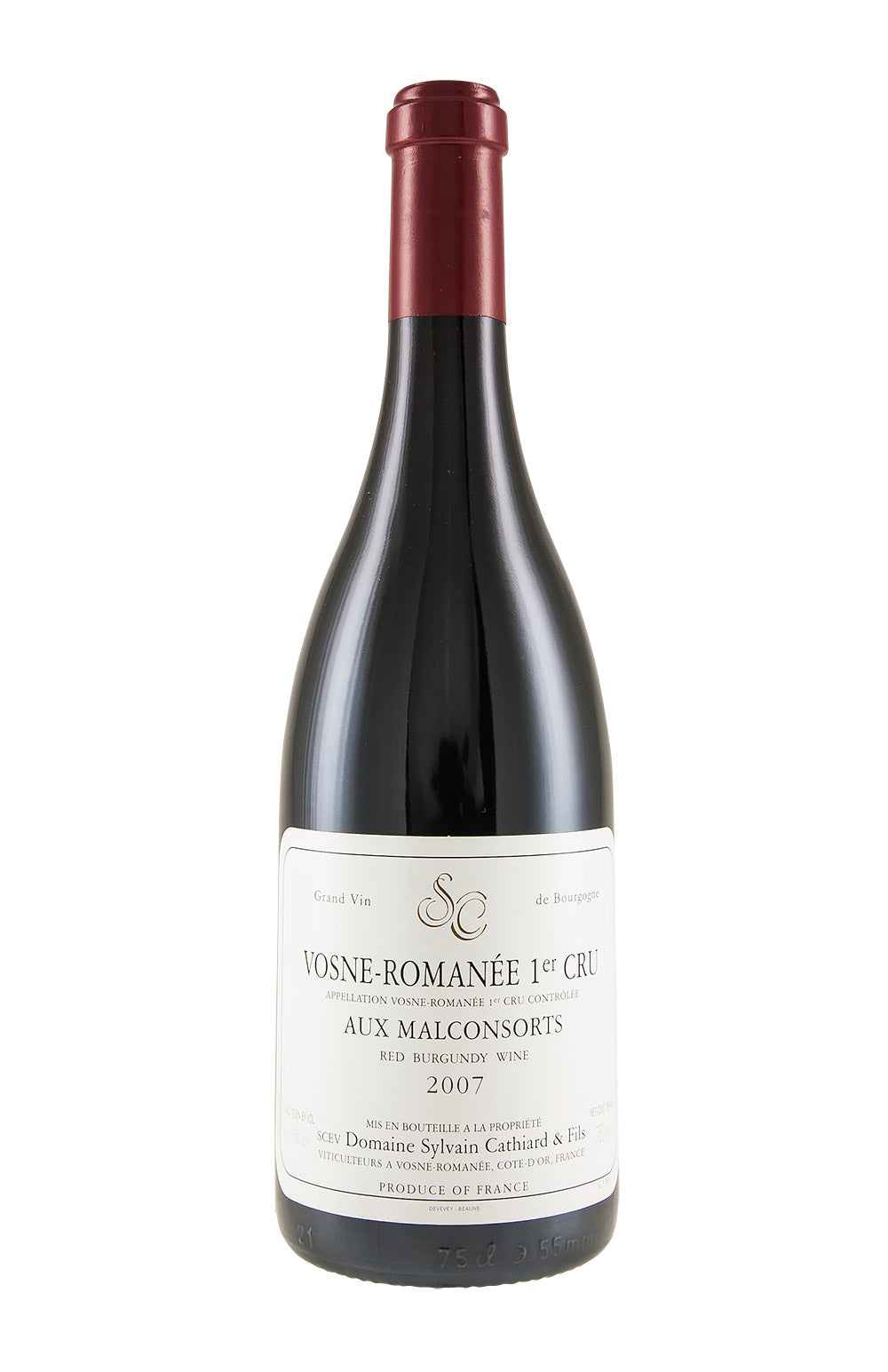 Vosne Romanee Aux Malconsorts Sylvain Cathiard 2007