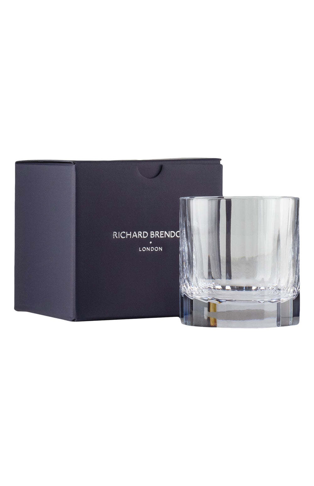 Richard Brendon Fluted Double Old Fashioned Glass
