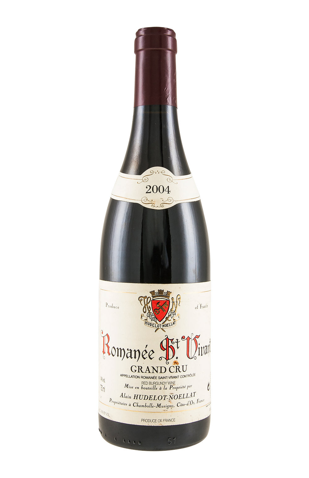 Romanee St Vivant Hudelot Noellat 2004