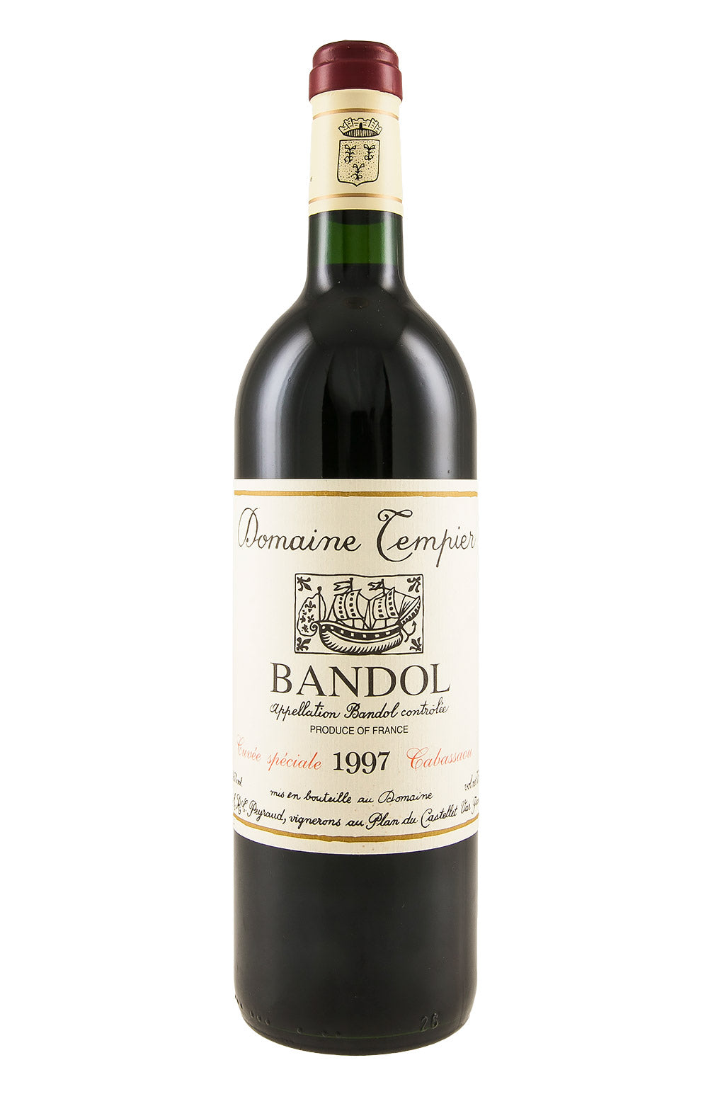 Cabassaou Bandol Domaine Tempier 1997
