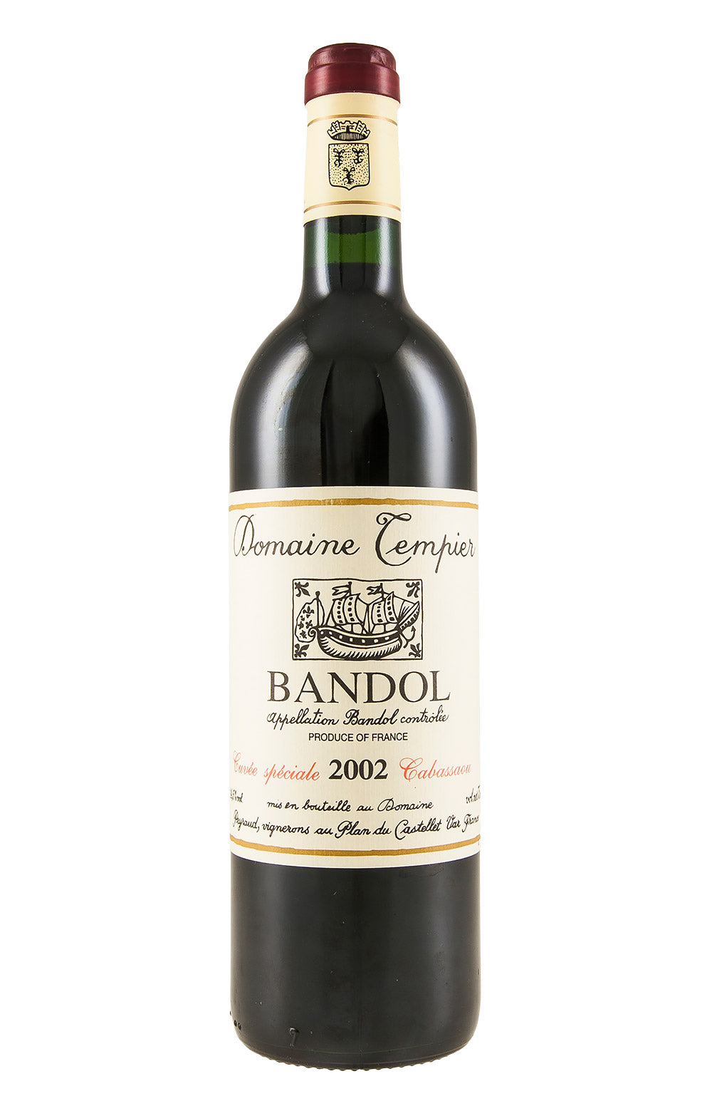 Cabassaou Bandol Domaine Tempier 2002