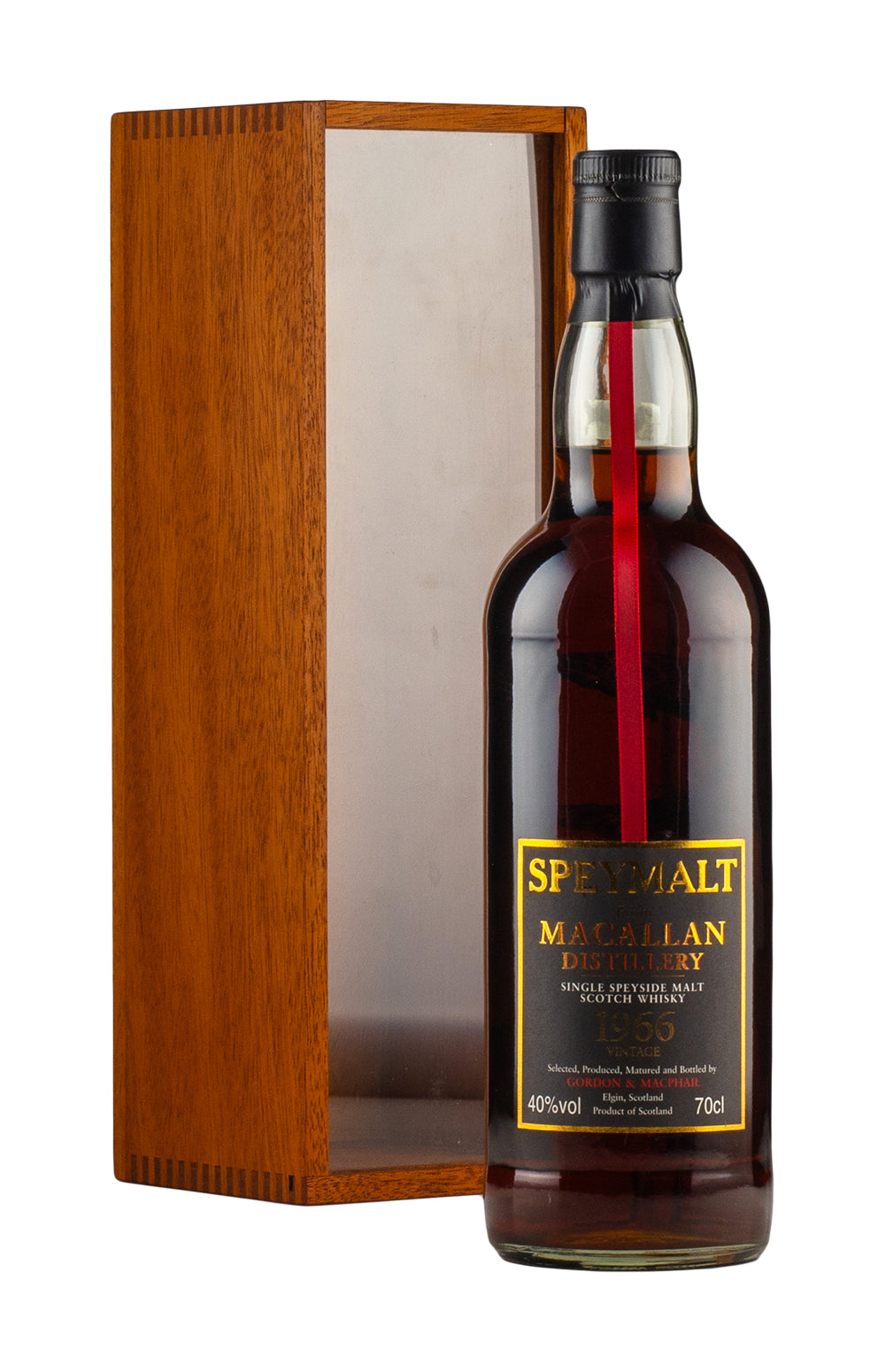 Macallan 34 Year Old Speymalt Gordon & MacPhail (Bottled 2001) 1966