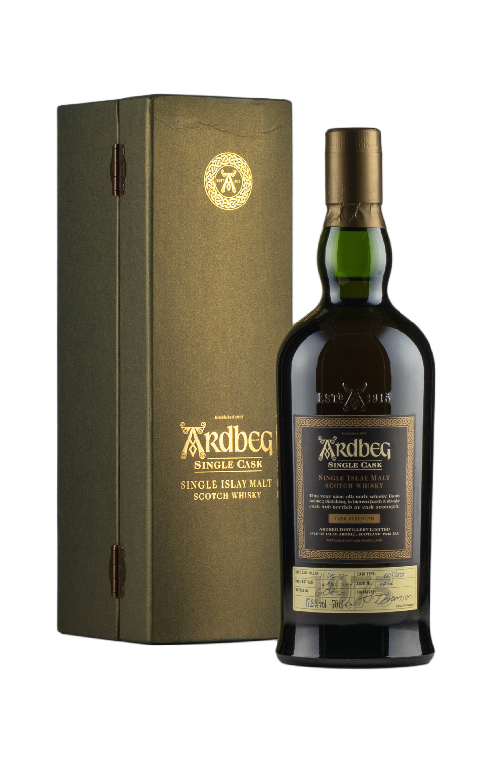 Ardbeg 29 Year Old Single Oloroso Cask 4704 Feis Ile 2005 1975