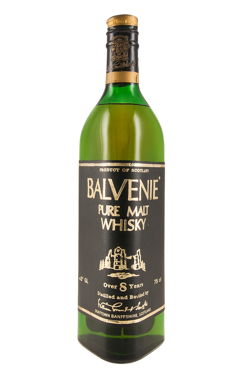 Balvenie 8 Year Old Triangular Bottle c. 1970s