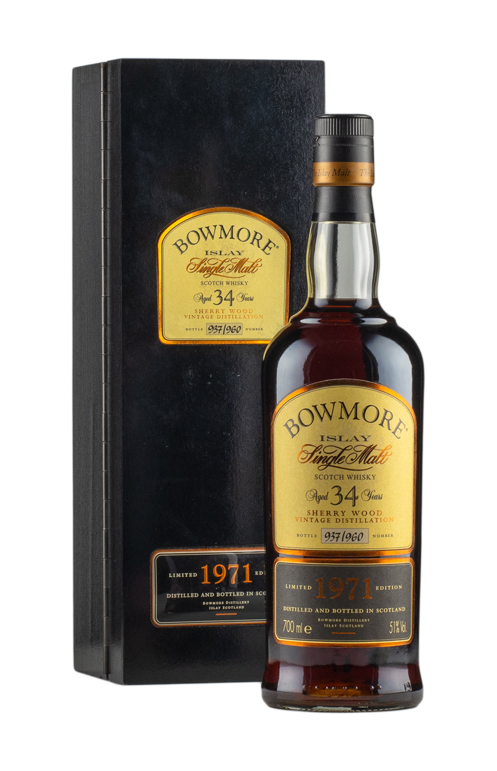 Bowmore 34 Year Old Sherry Wood 1971