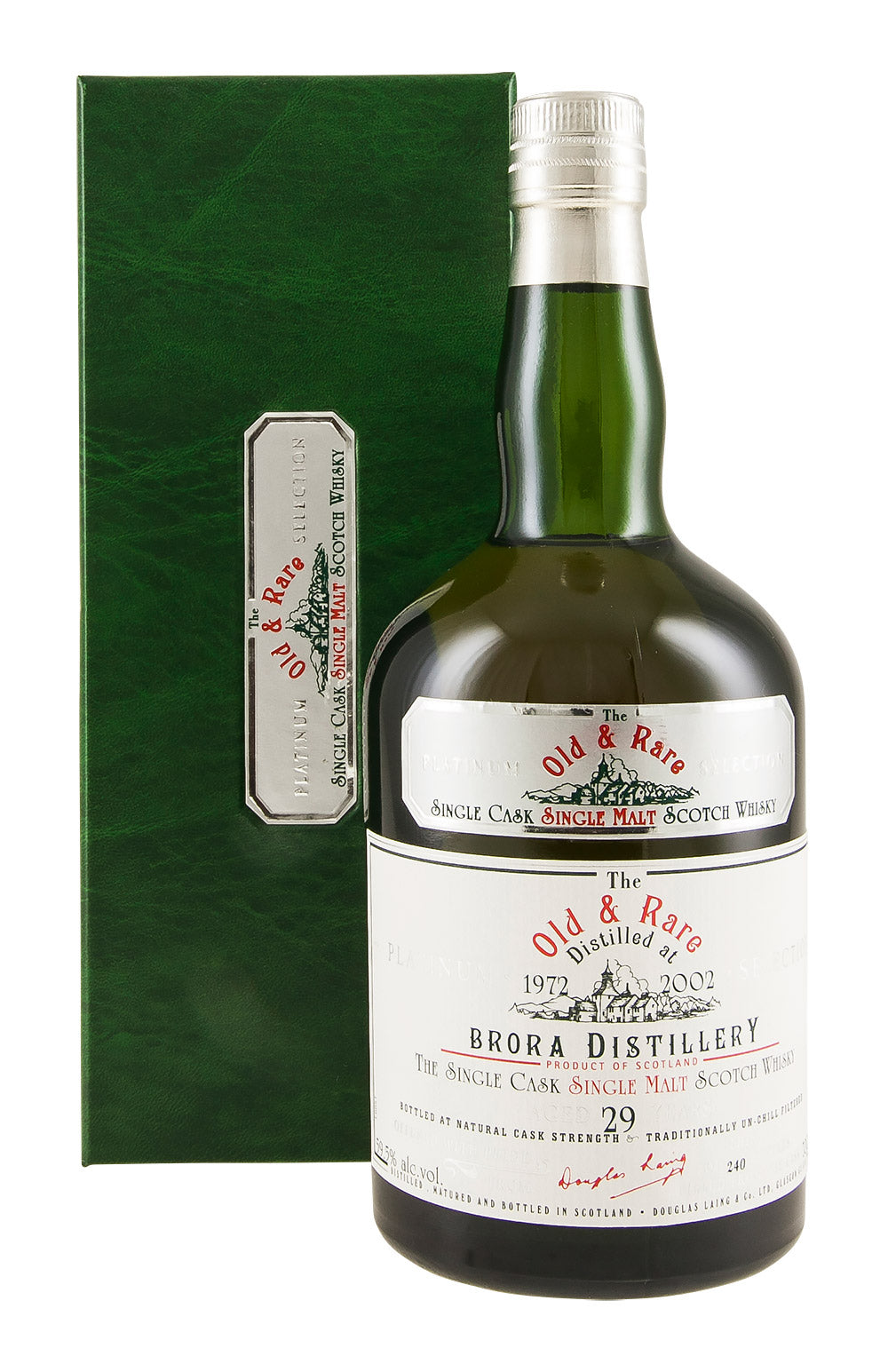 Brora 29 Year Old `Old and Rare` Platinum Hunter Laing 1972