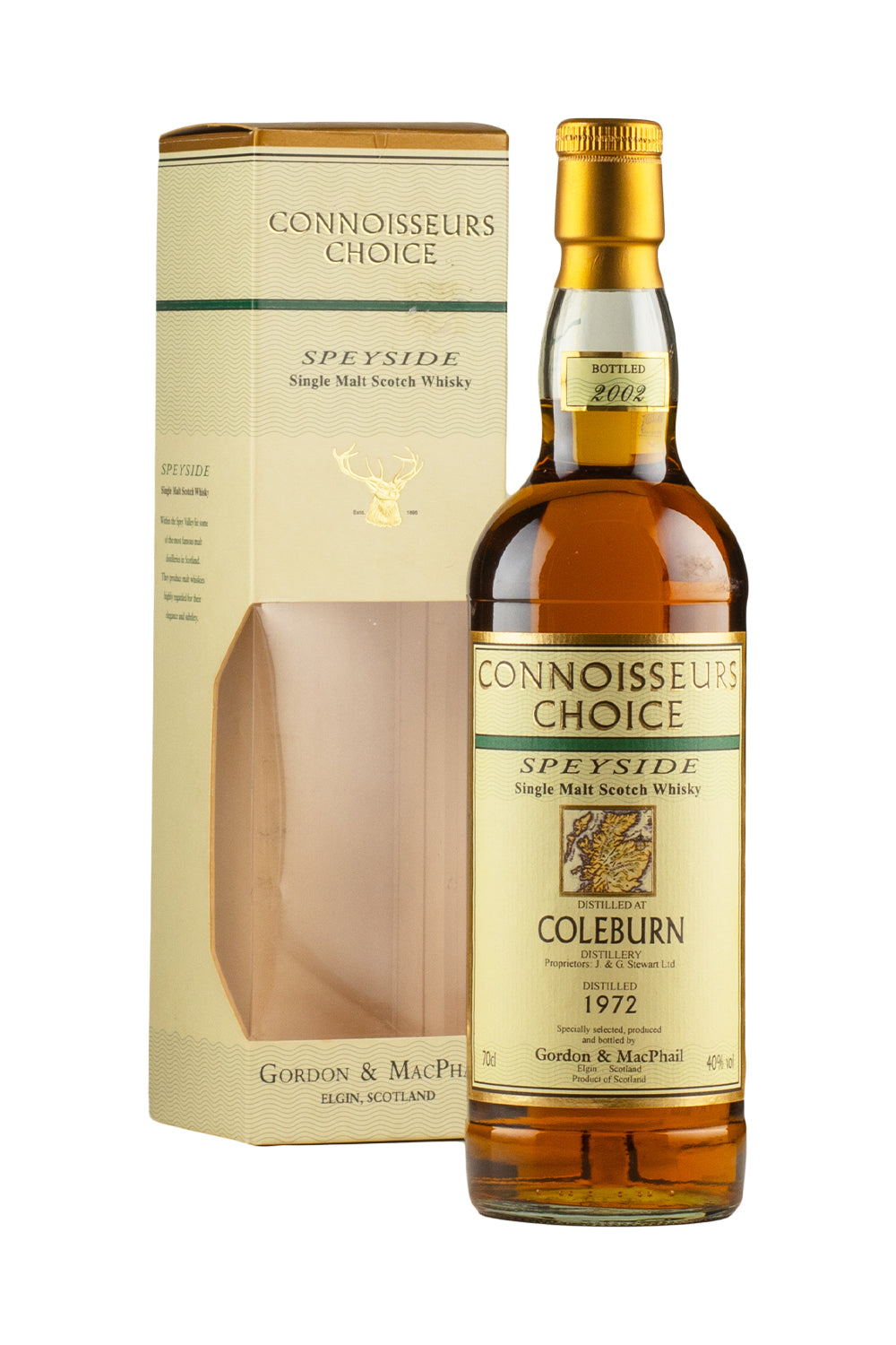 Coleburn 20 Year Old Connoisseurs Choice Gordon and MacPhail 1972