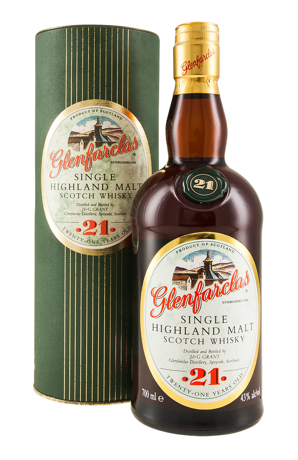 Glenfarclas 21 Year Old (Old Presentation)