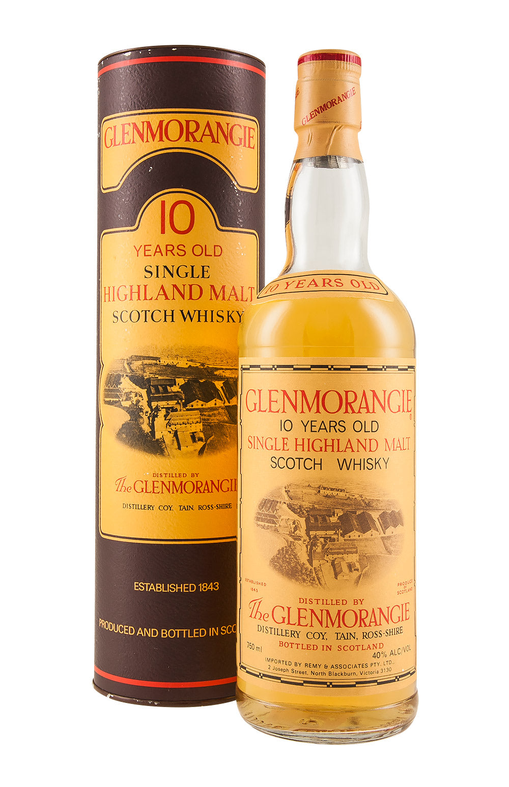 Glenmorangie 10 Year Old 40% c. 1990s