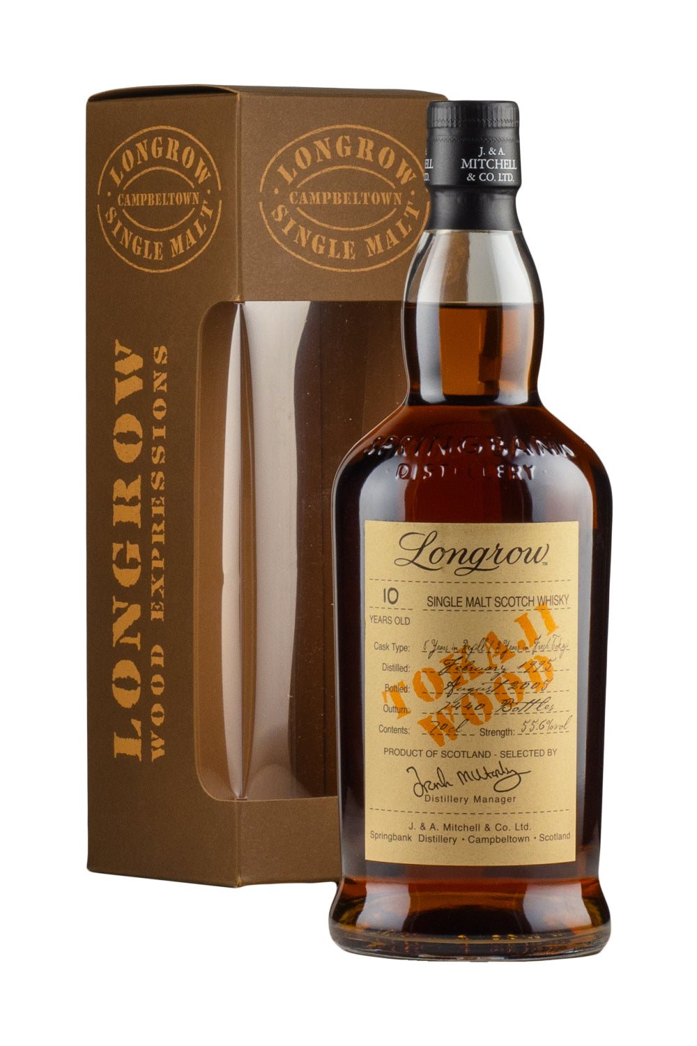 Longrow 10 Year Old Tokaji Wood 1995