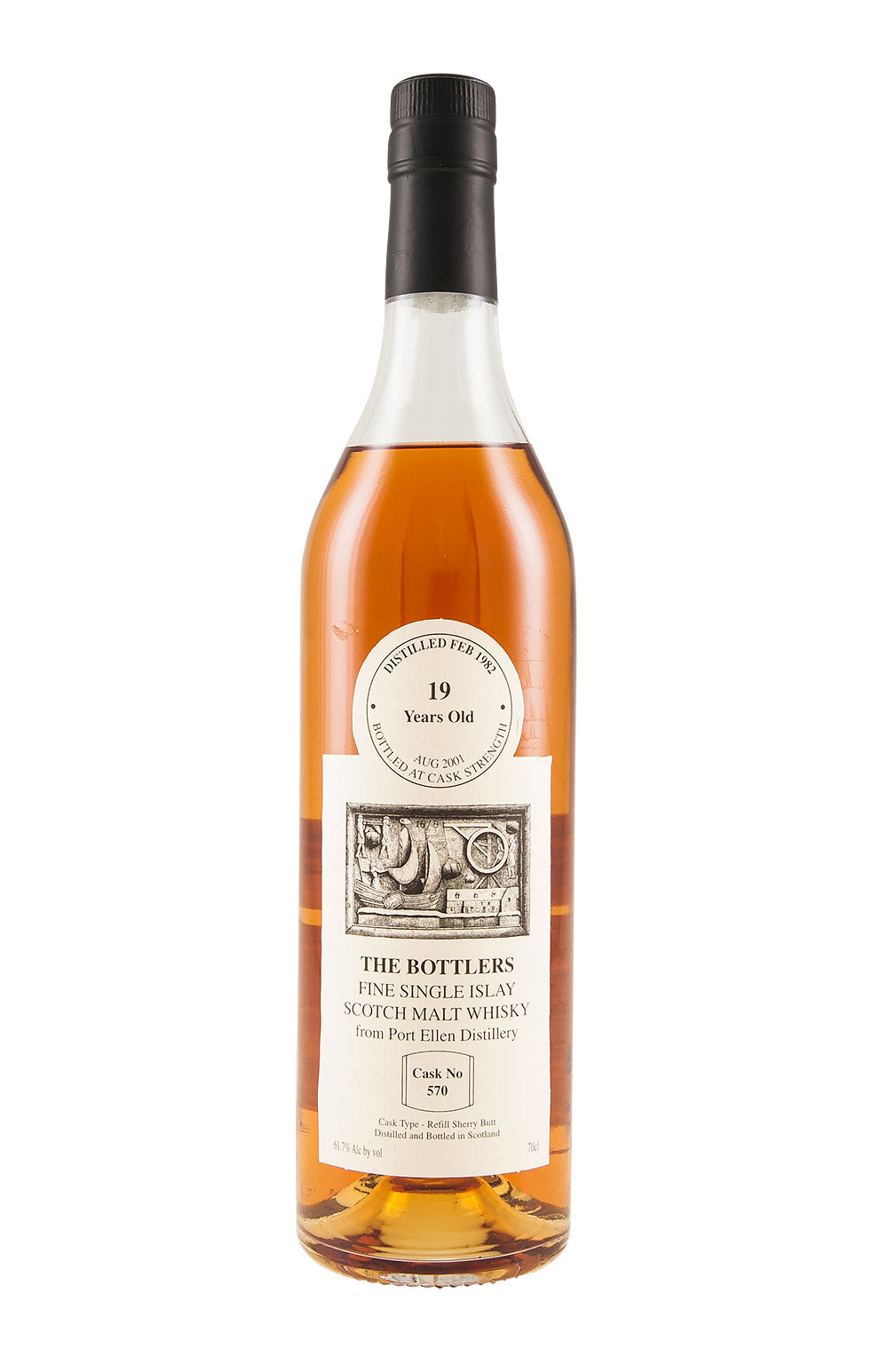 Port Ellen 19 Year Old The Bottlers Cask 570 1982