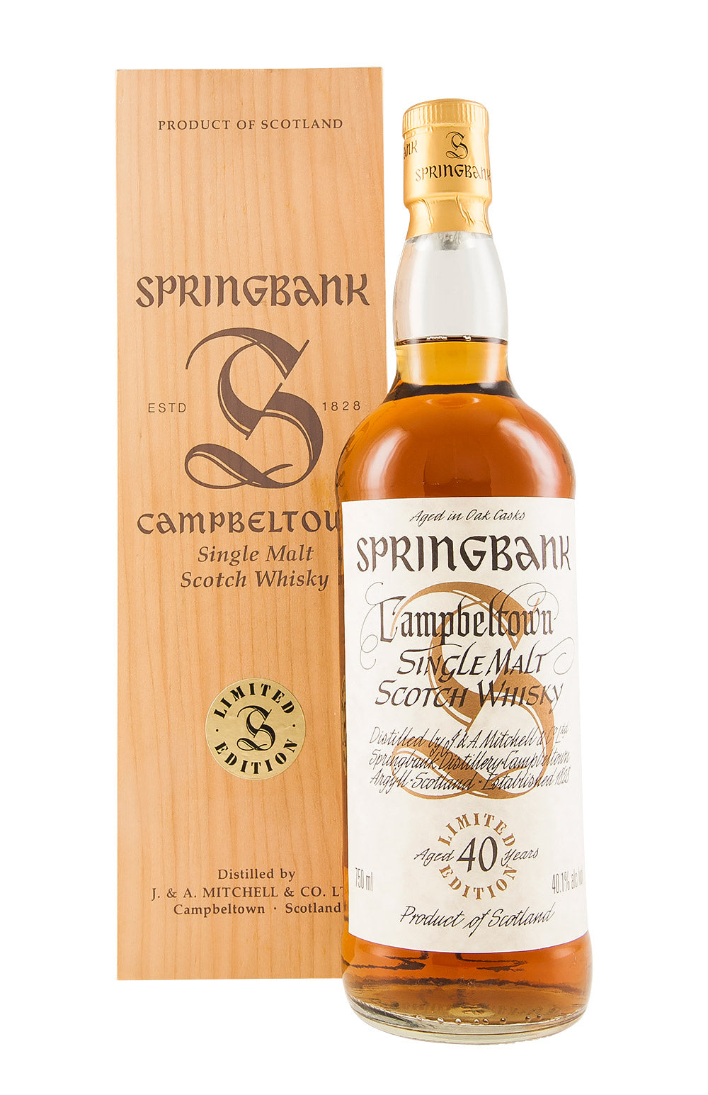 Springbank 40 Year Old Millennium