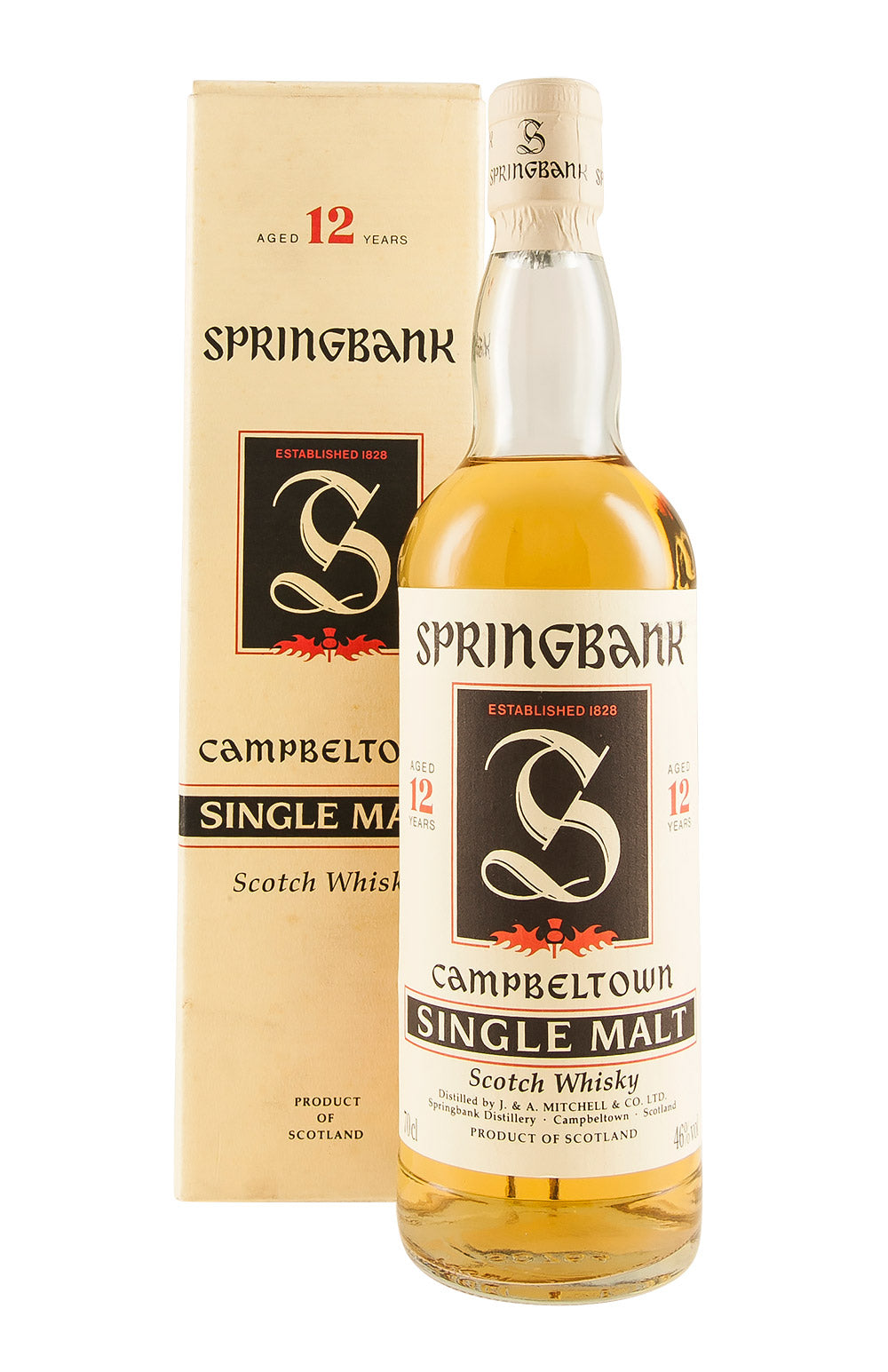 Springbank 12 Year Old Red Thistle c. 1990s