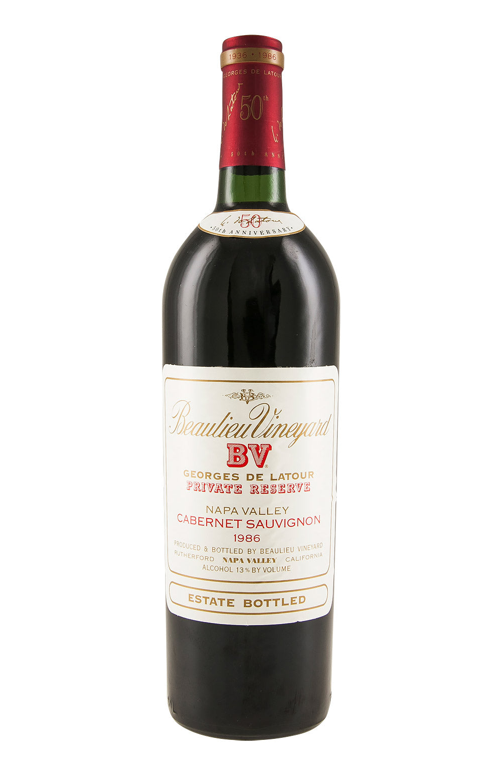 Beaulieu Vineyard Georges de Latour Private Reserve Cabernet Sauvignon 1986