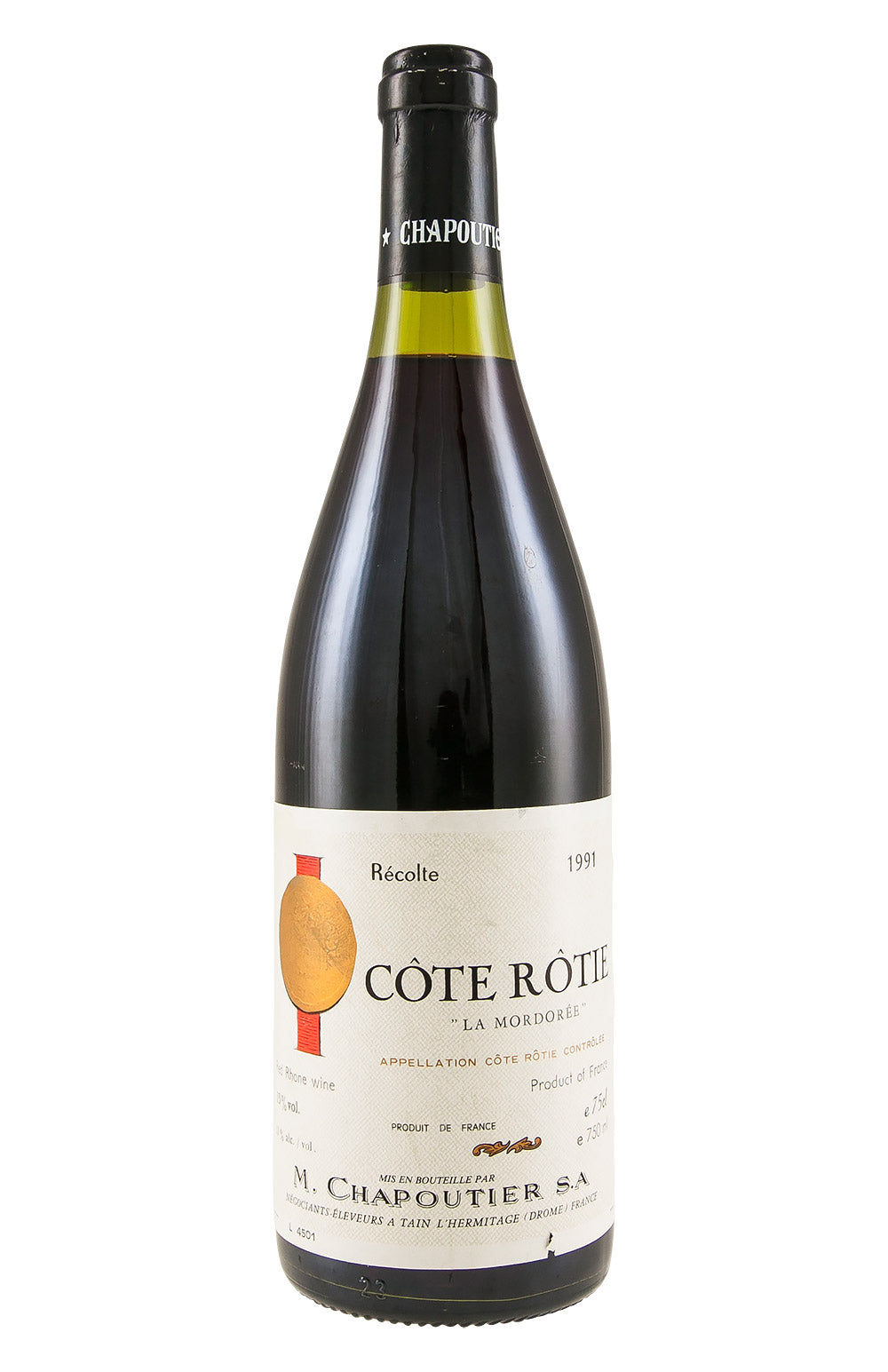 Cote Rotie La Mordoree Chapoutier 1991