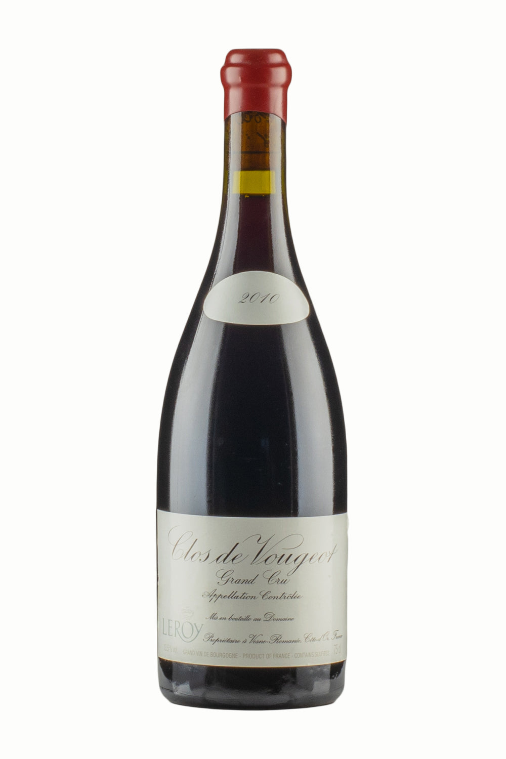 Clos de Vougeot Domaine Leroy 2010