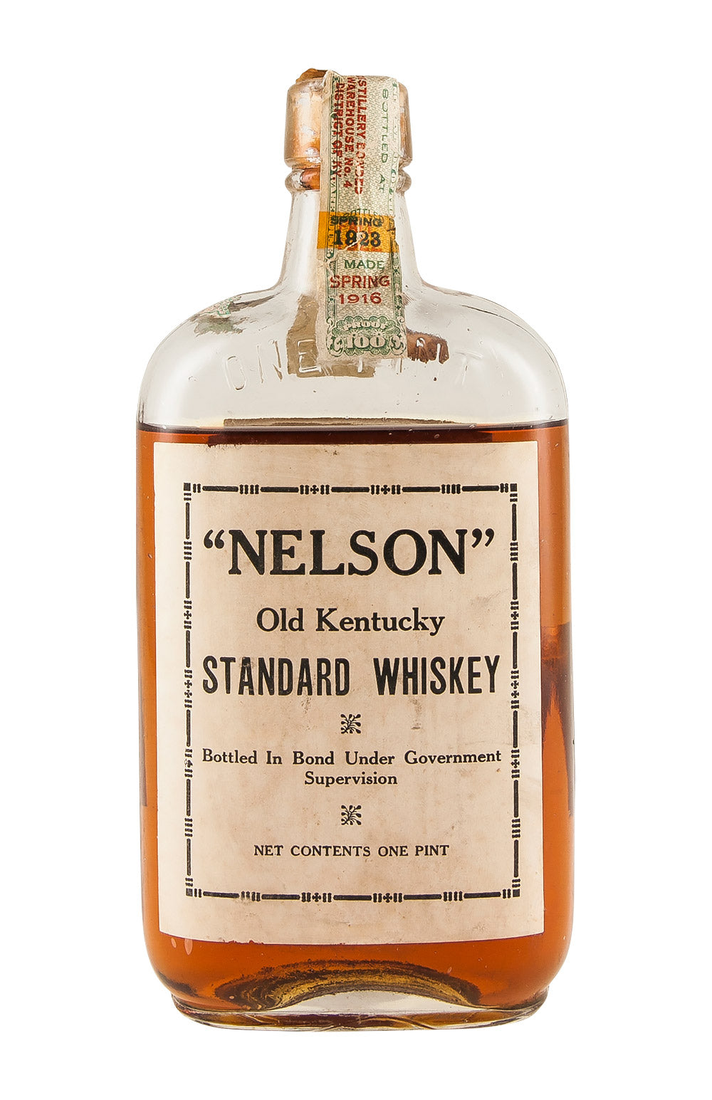 Nelson Old Kentucky Standard 7 Year Old 1916