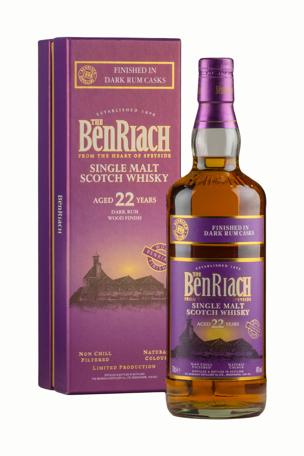 Benriach 22 Year Old Dark Rum Finish
