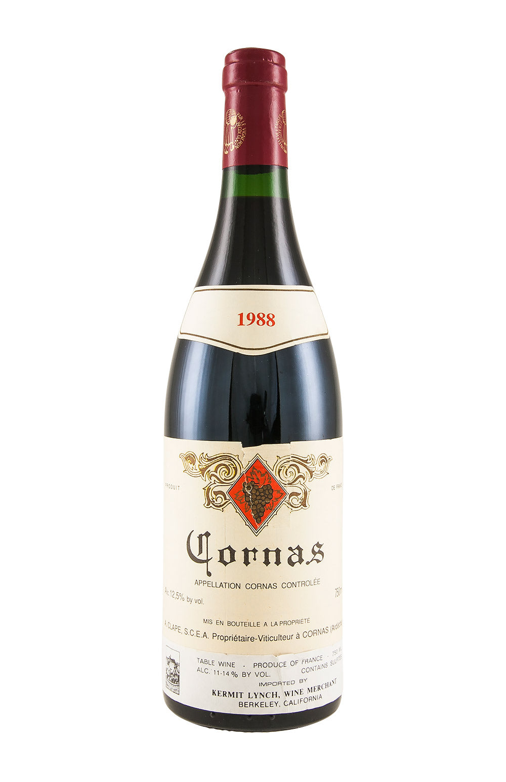 Cornas Clape 1988