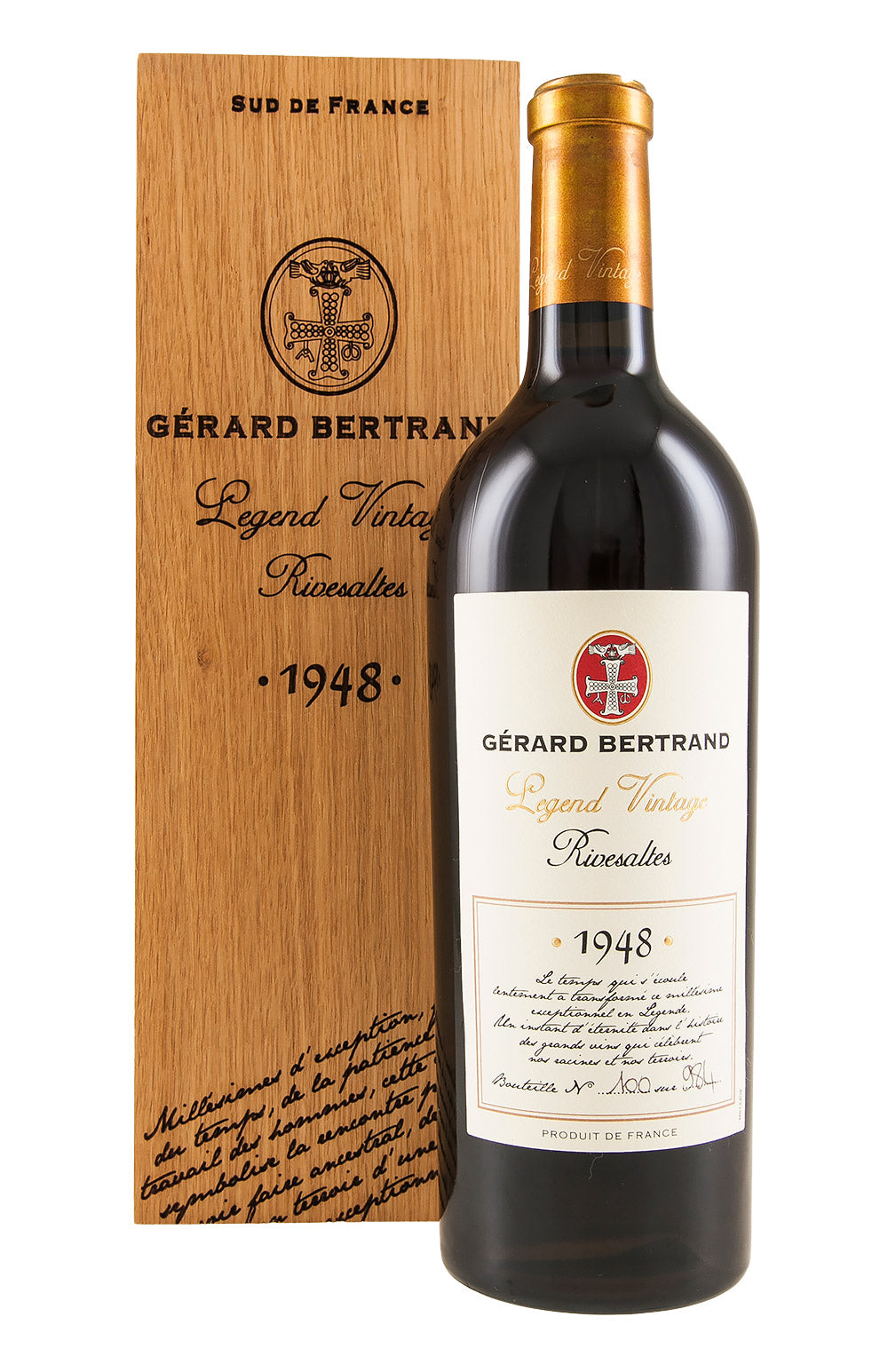 Legend Rivesaltes Gerard Bertrand (Ex Domaine) 1948