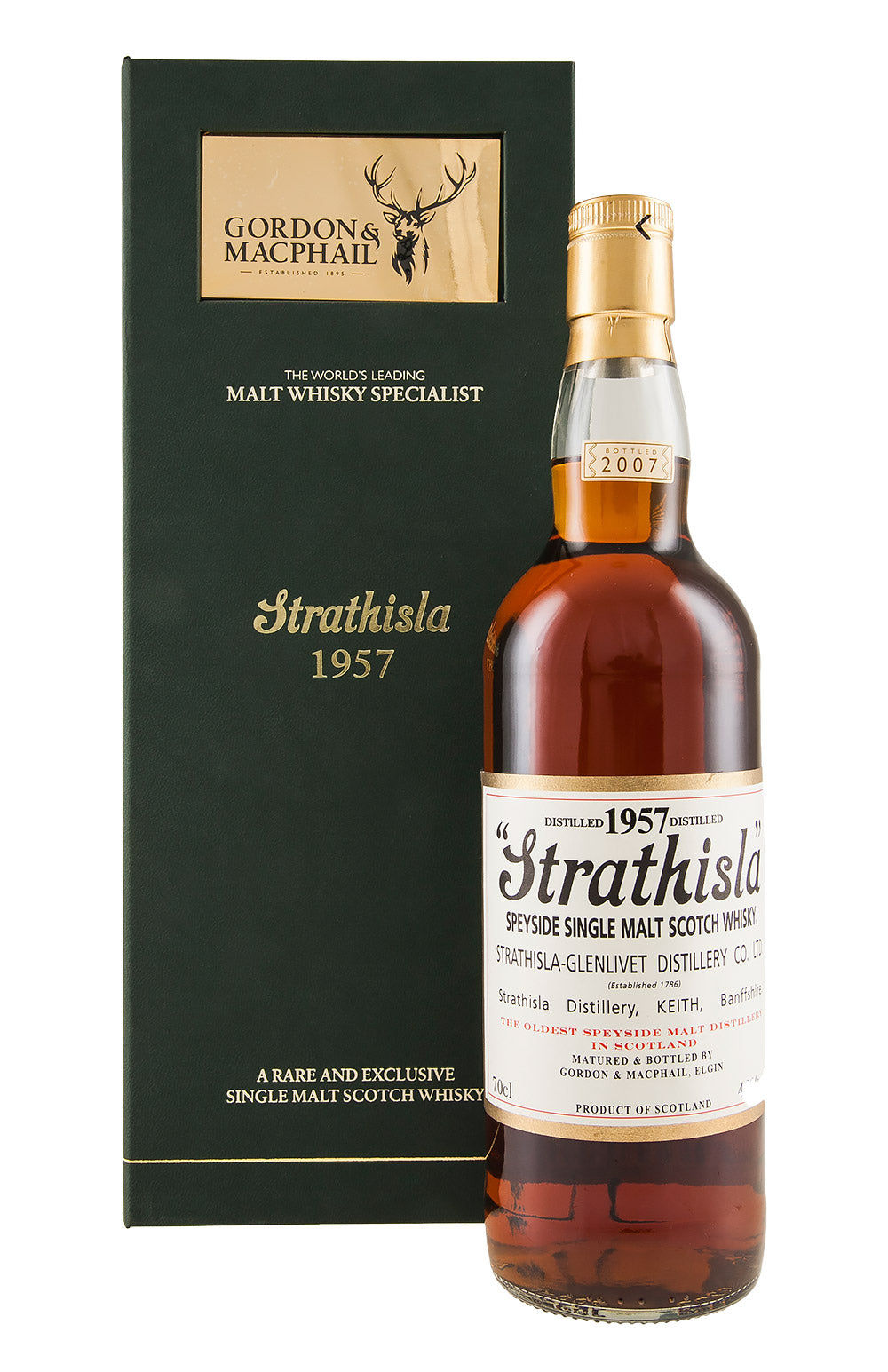 Strathisla G&M (Bottled 2007) 1957