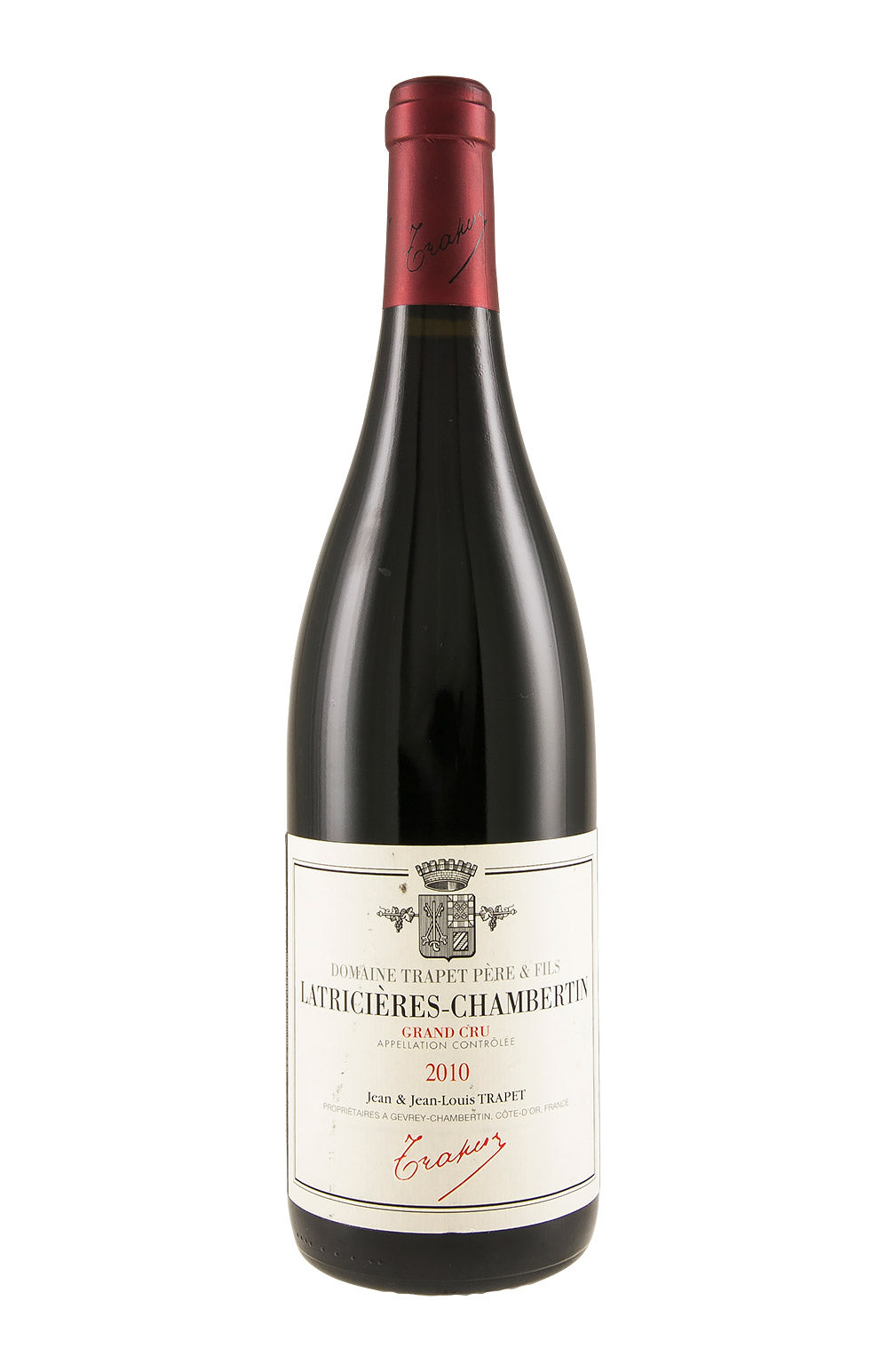 Latricieres Chambertin Trapet 2010