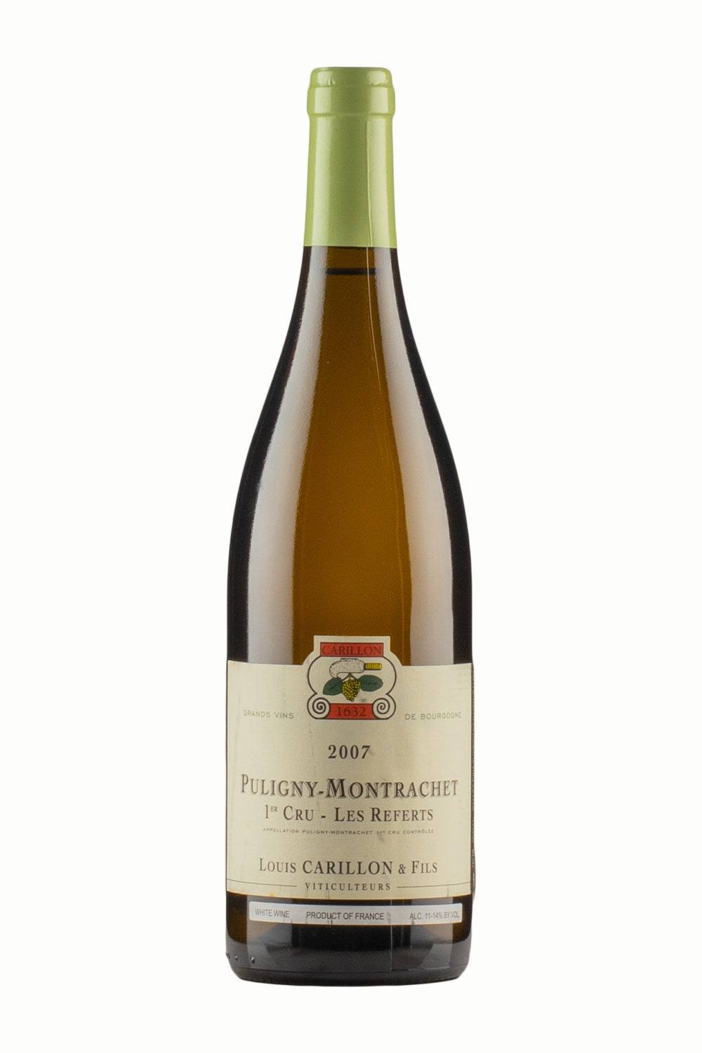 Puligny Montrachet Les Referts Louis Carillon 2007