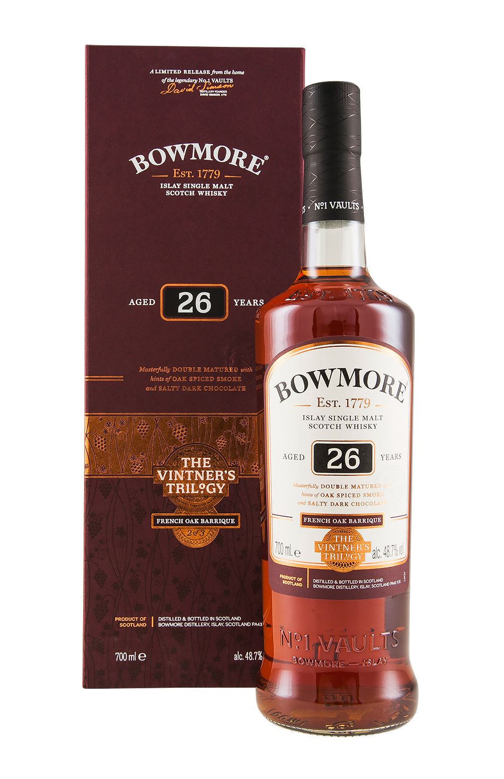 Bowmore 26 Year Old The Vintner`s Trilogy