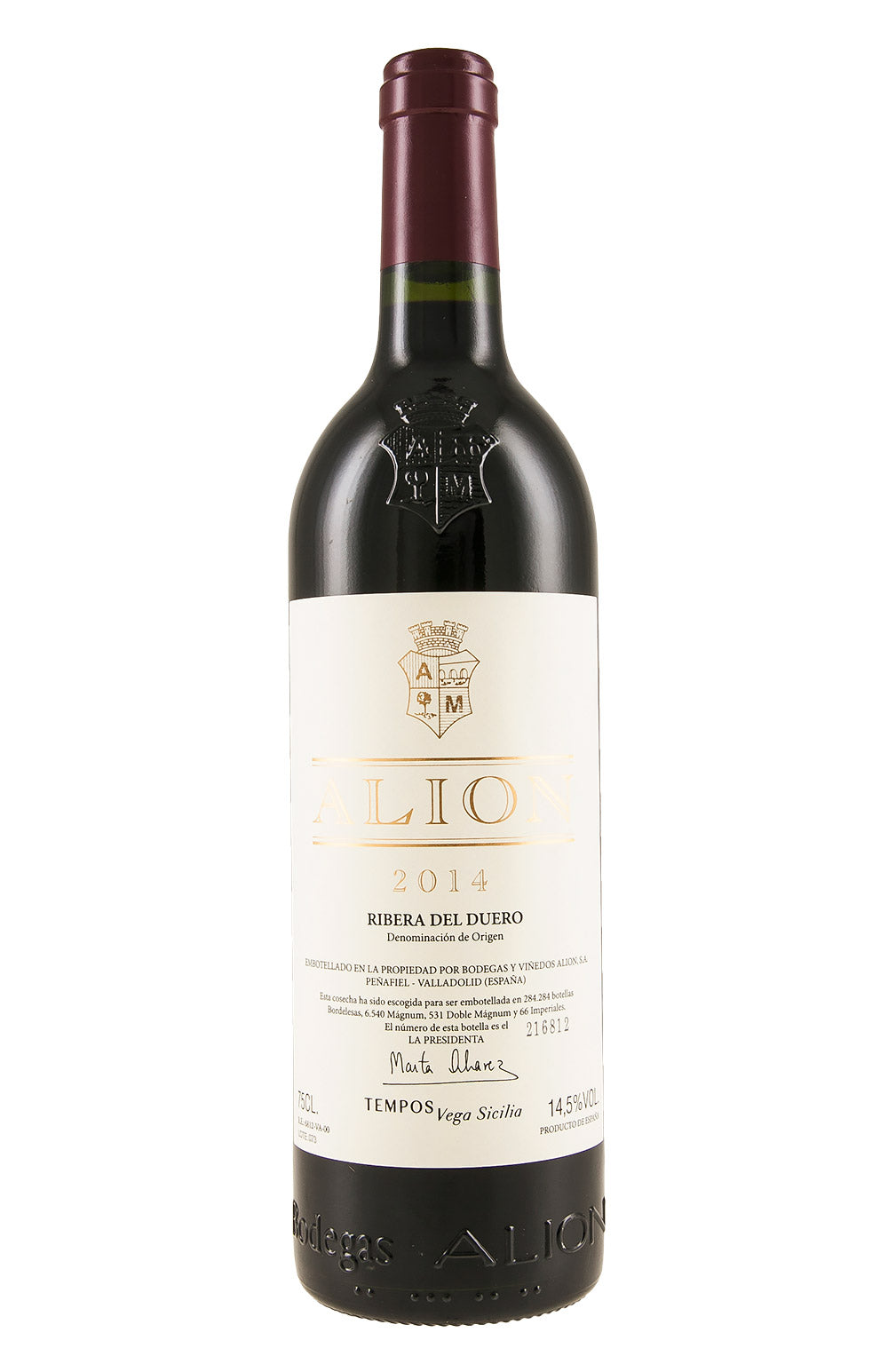 Vega Sicilia Alion 2014