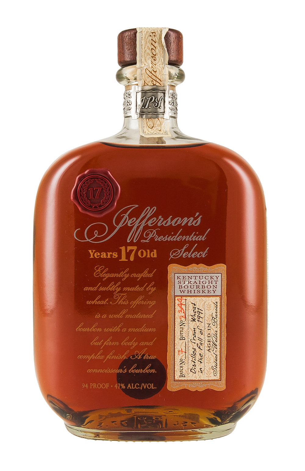 Jefferson`s 17 Year Old Presidential Select Batch 7