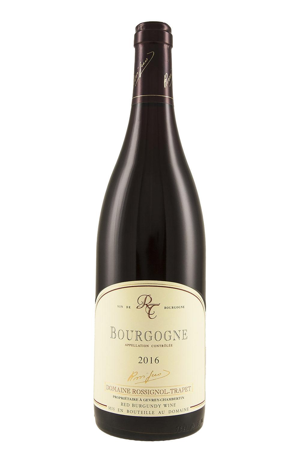 Bourgogne Rouge Rossignol-Trapet 2016